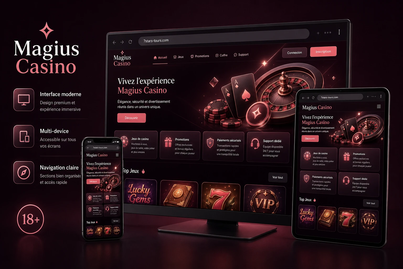 Une plateforme casino adaptée aux habitudes modernes