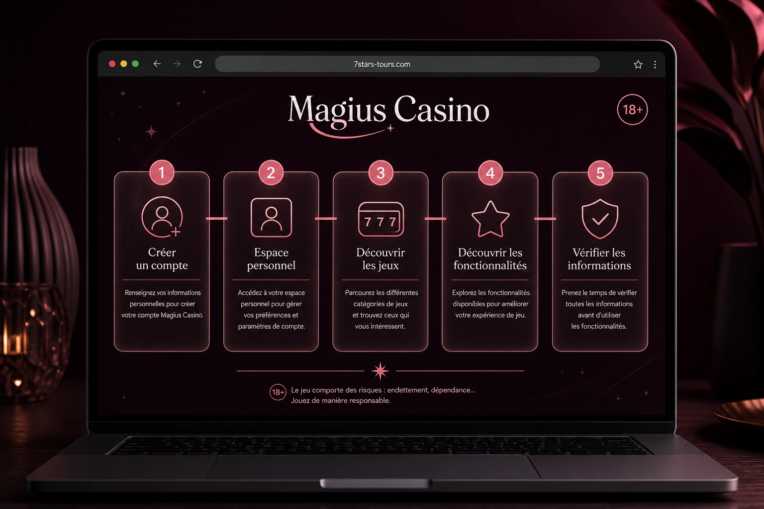 Comment utiliser Magius Casino en ligne ?