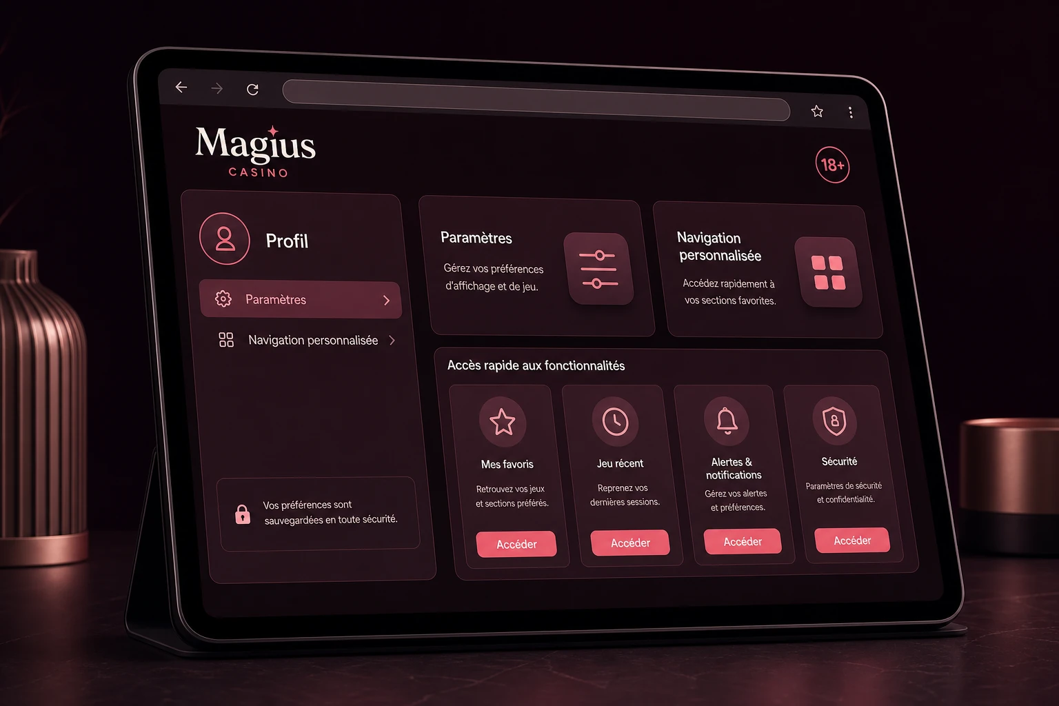 Pourquoi utiliser la connexion Magius Casino ?